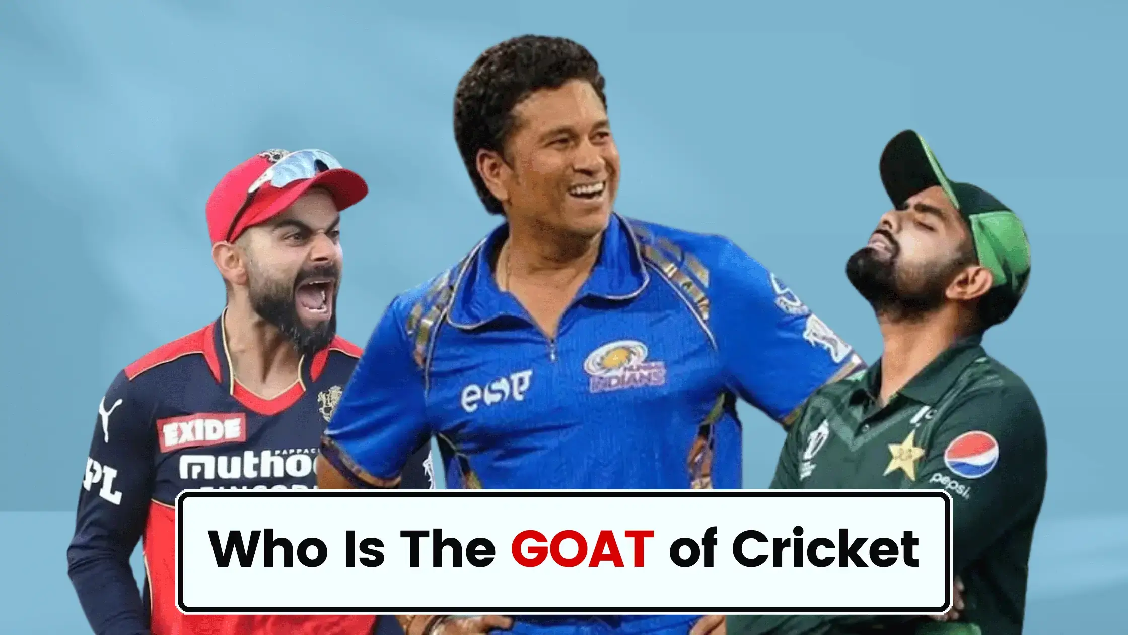 GOAT of Cricket in the world